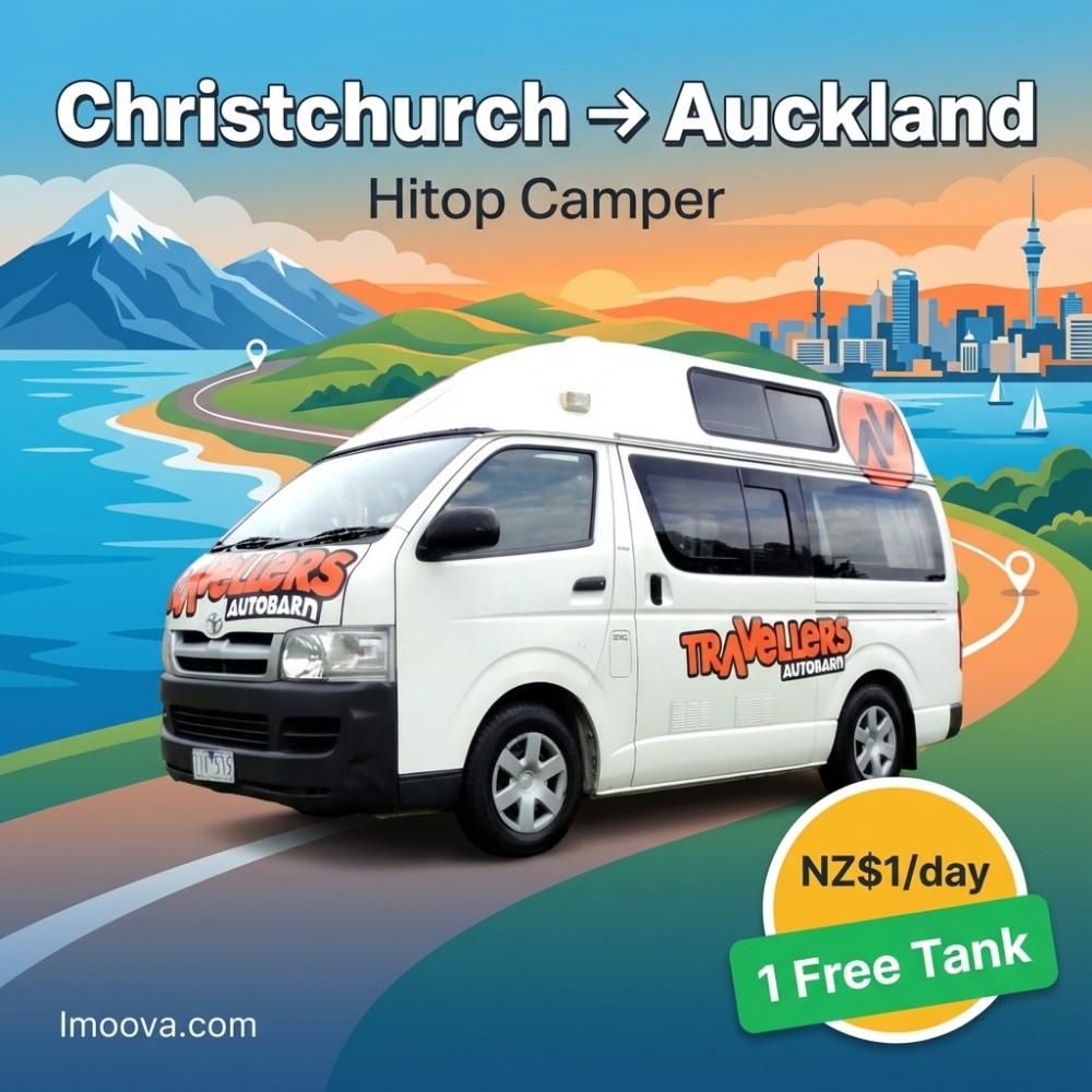 Hitop Camper - Christchurch to Auckland