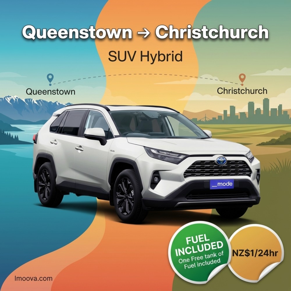 SUV Hybrid - Queenstown to Christchurch