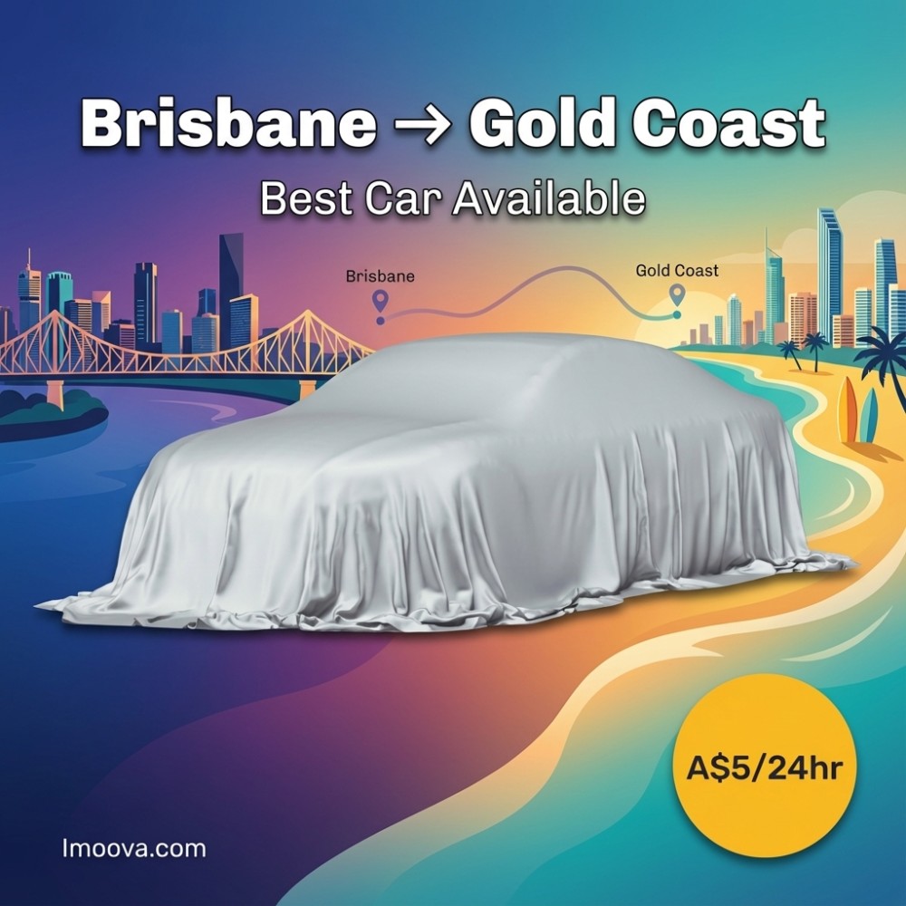 Best Car Available available for relocation from Brisbane to Gold Coast