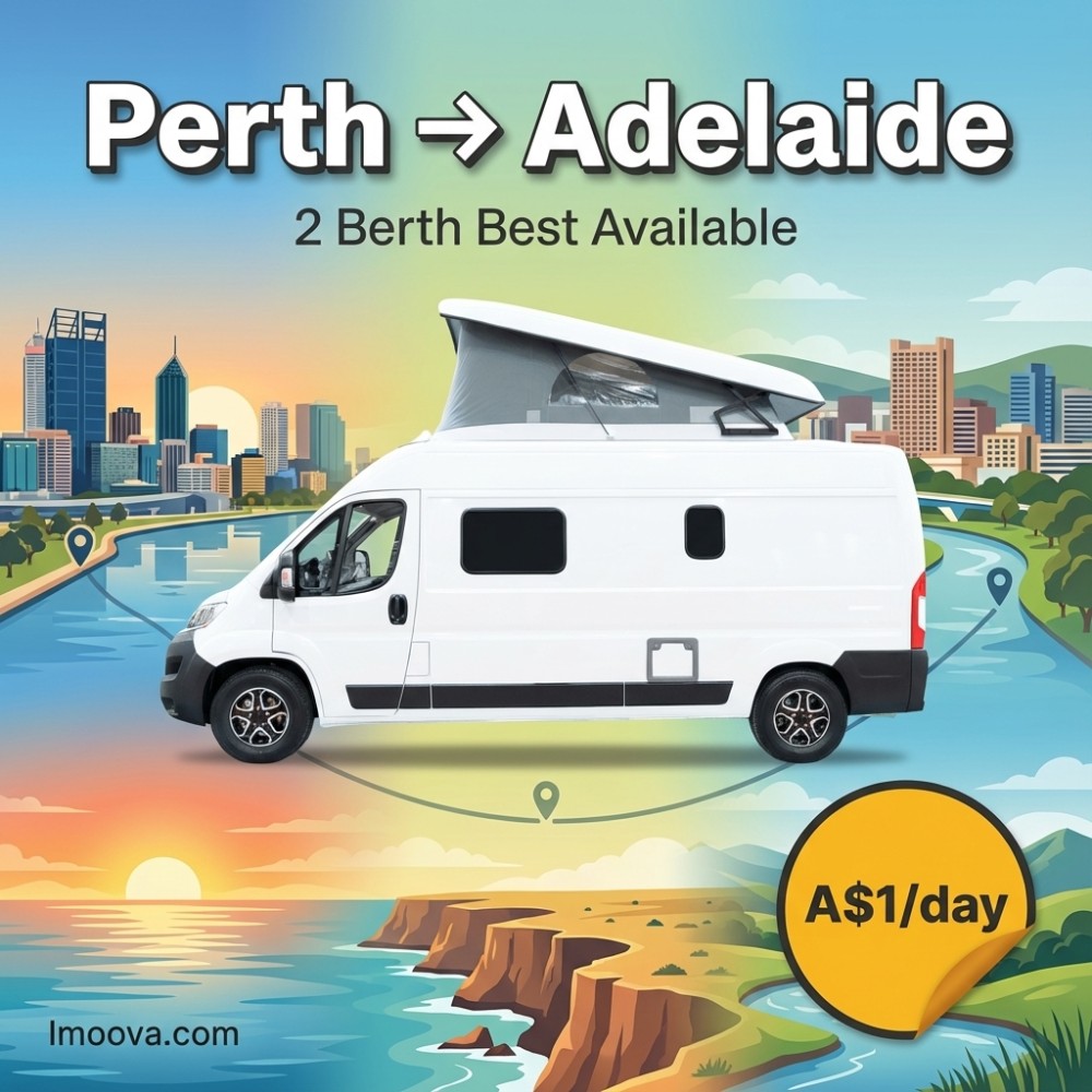 2 Berth Best Available available for relocation from Perth to Adelaide