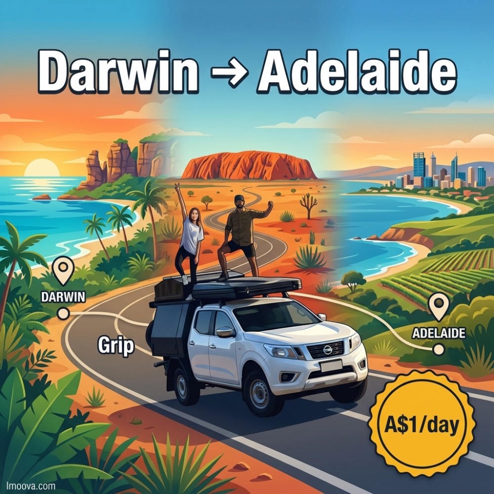 Grip available for relocation from Darwin to Adelaide