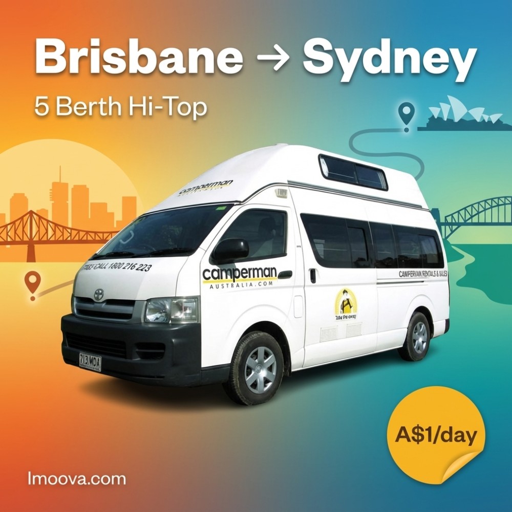 5 Berth Hi-Top available for relocation from Brisbane to Sydney