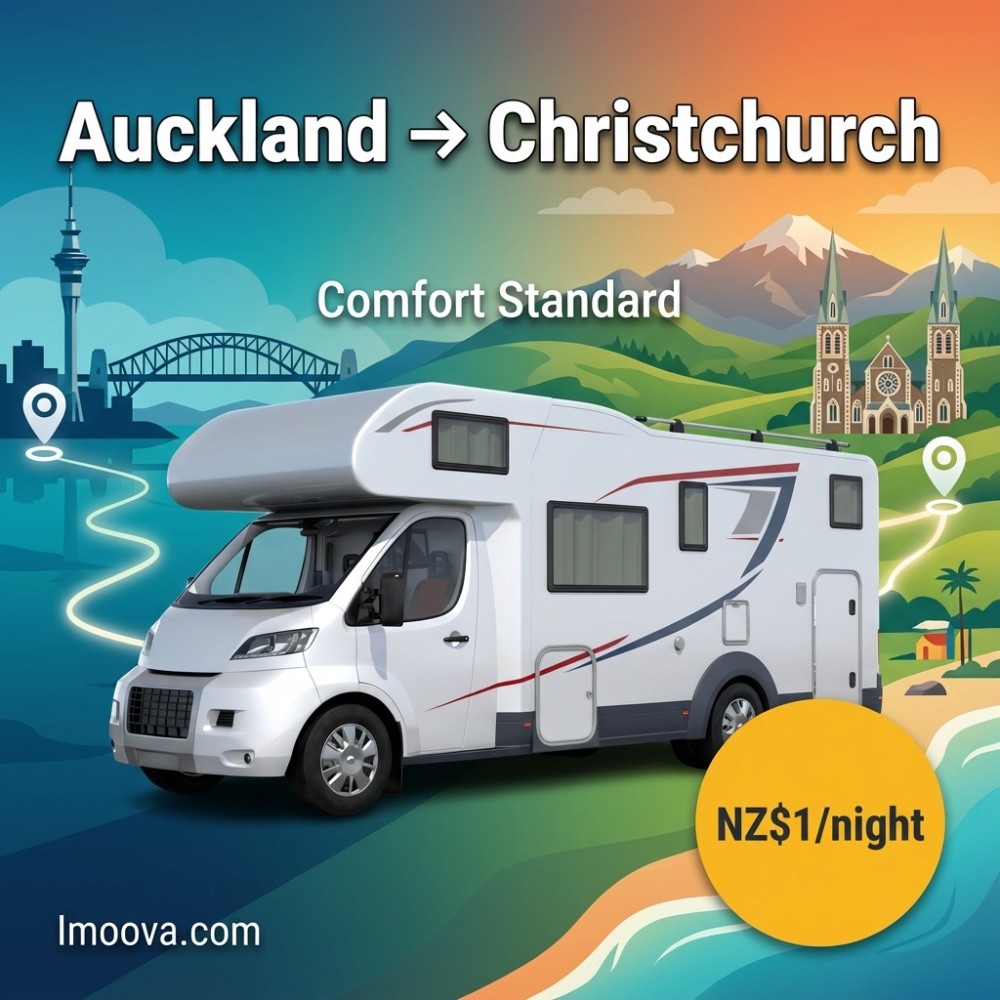 Comfort Standard - Auckland to Christchurch