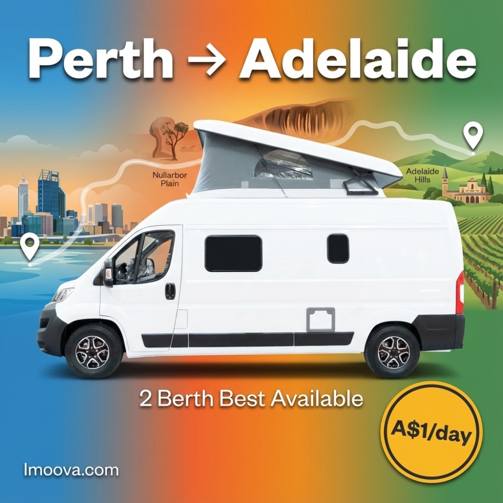 2 Berth Best Available available for relocation from Perth to Adelaide