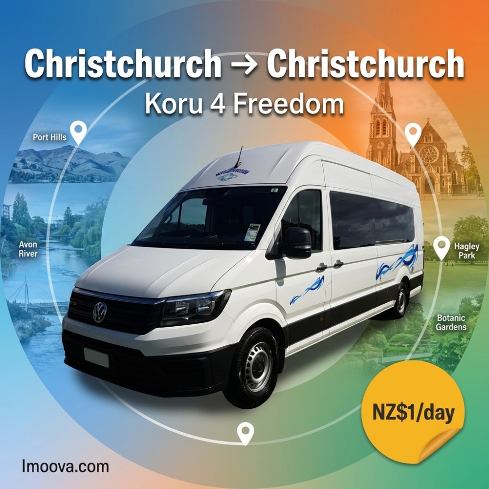 Koru 4 Freedom available for relocation from Christchurch to Christchurch