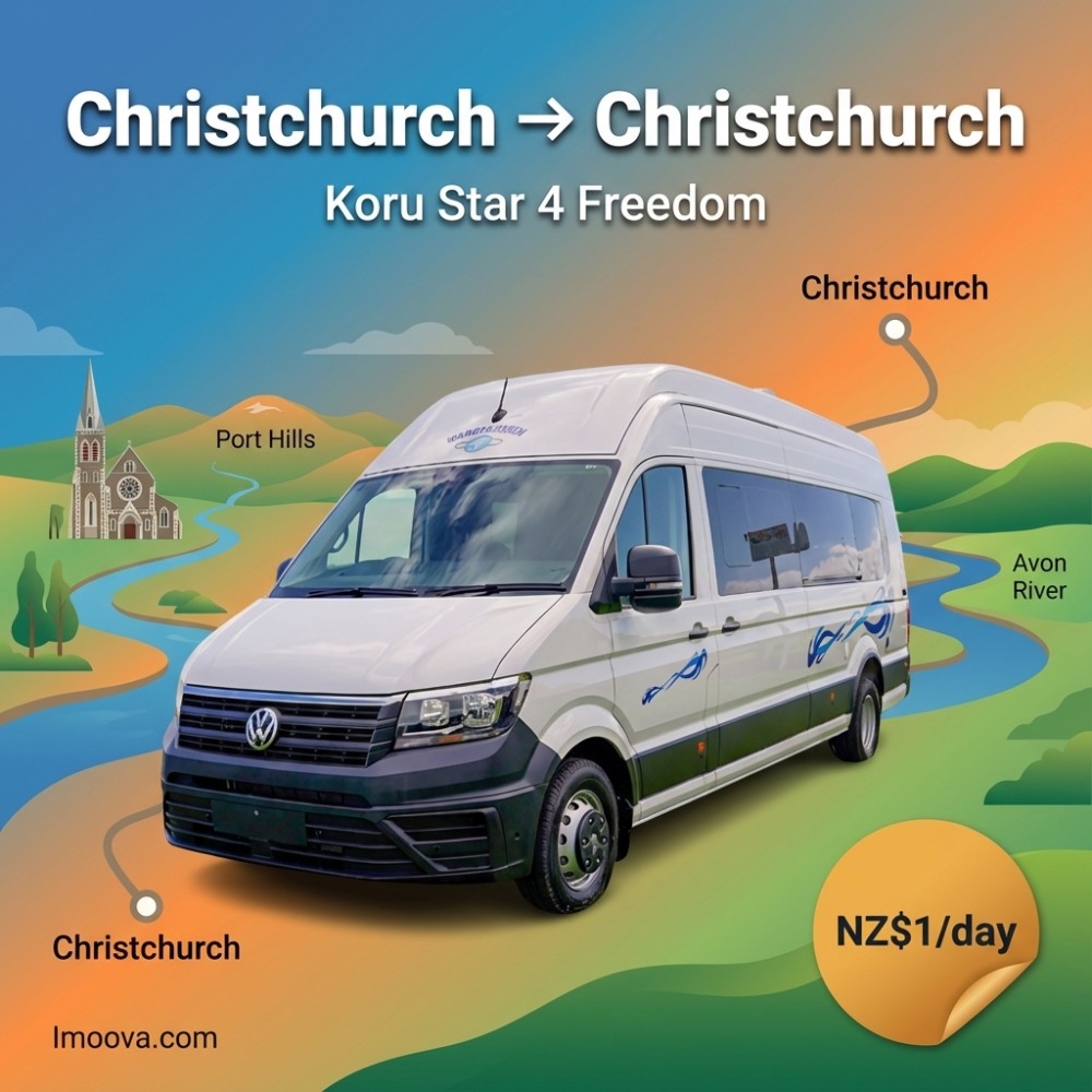 Koru Star 4 Freedom available for relocation from Christchurch to Christchurch