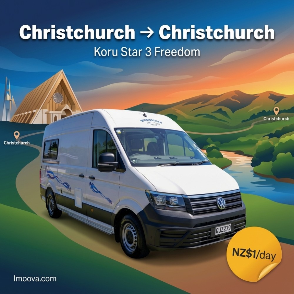 Koru Star 3 Freedom available for relocation from Christchurch to Christchurch
