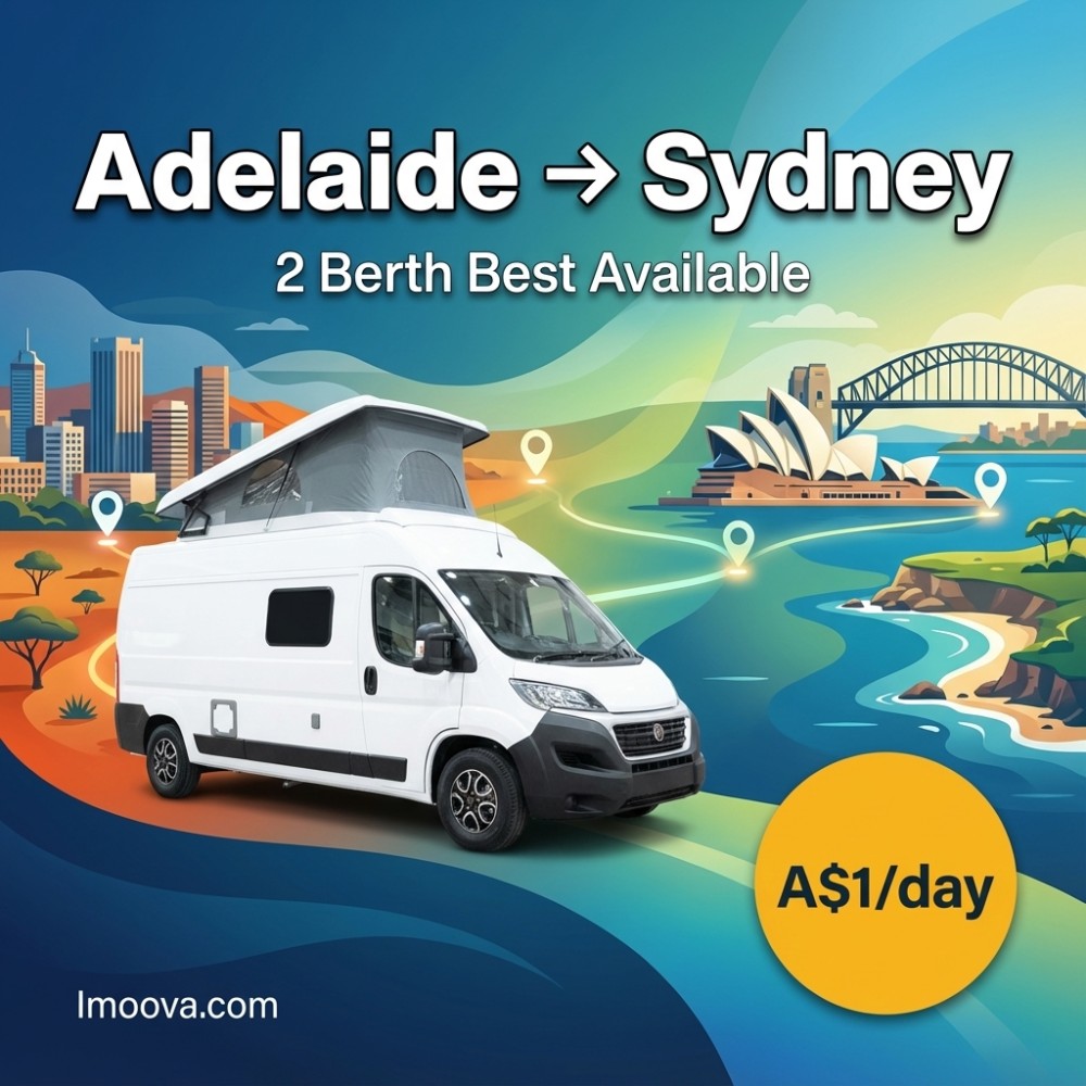 2 Berth Best Available - Adelaide to Sydney