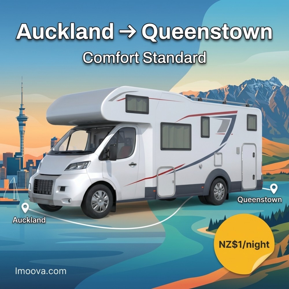 Comfort Standard - Auckland to Queenstown