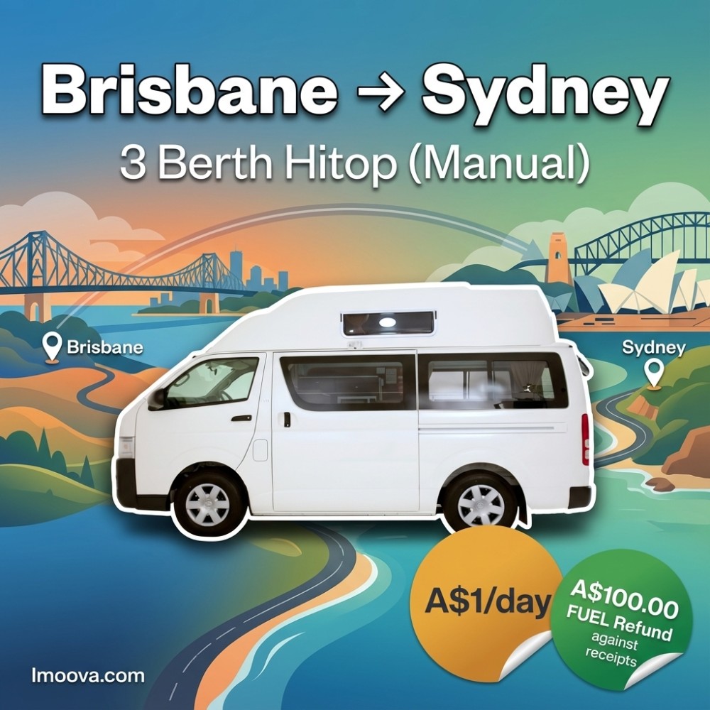 3 Berth Hitop (Manual) - Brisbane to Sydney