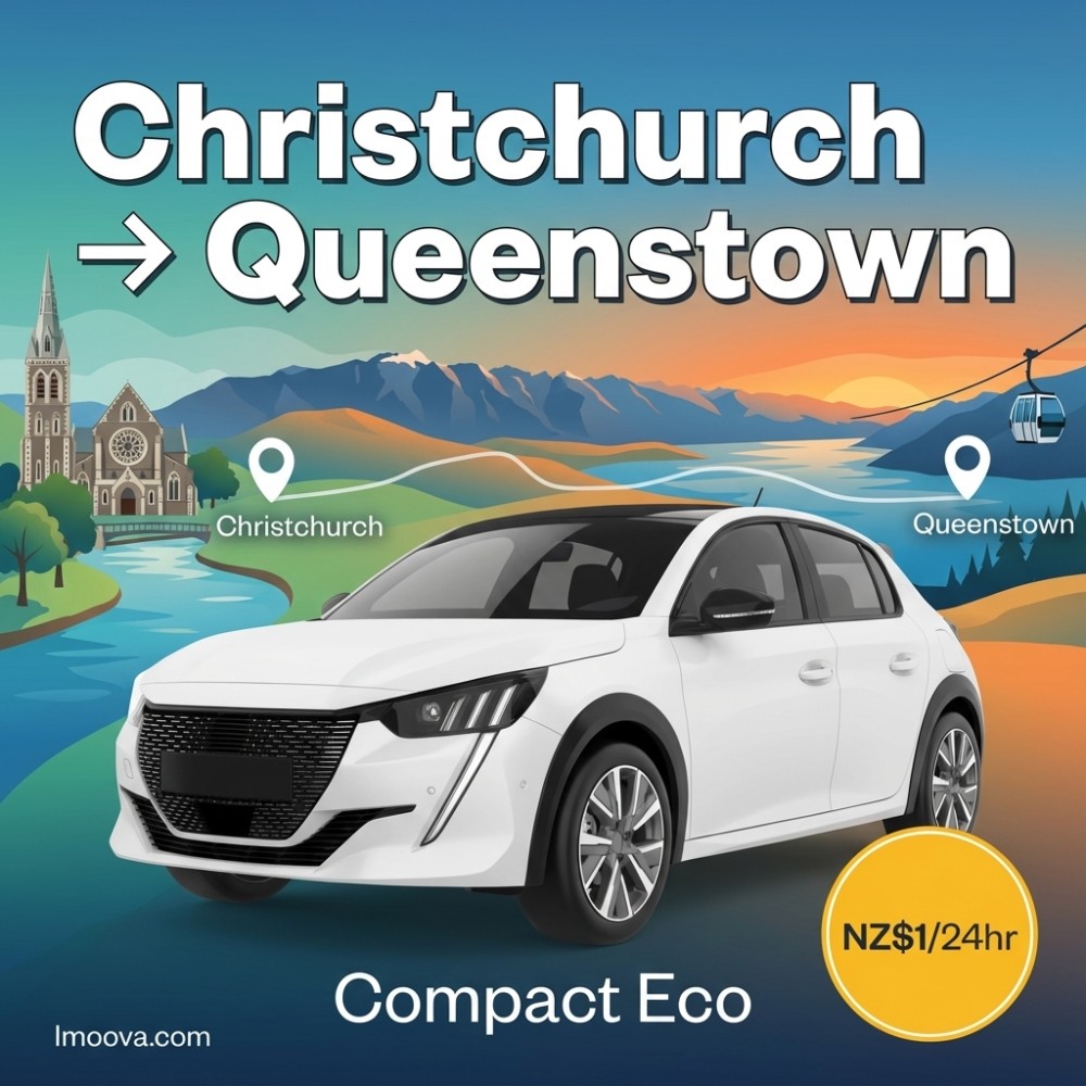 Compact Eco - Christchurch to Queenstown