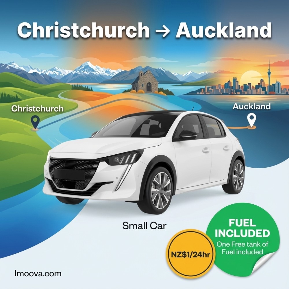 Small Car available for relocation from Christchurch to Auckland