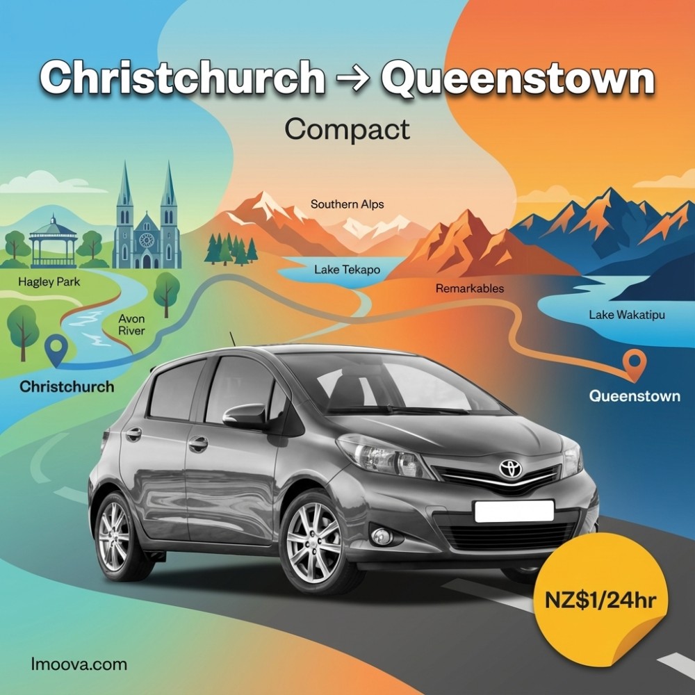 Compact - Christchurch to Queenstown