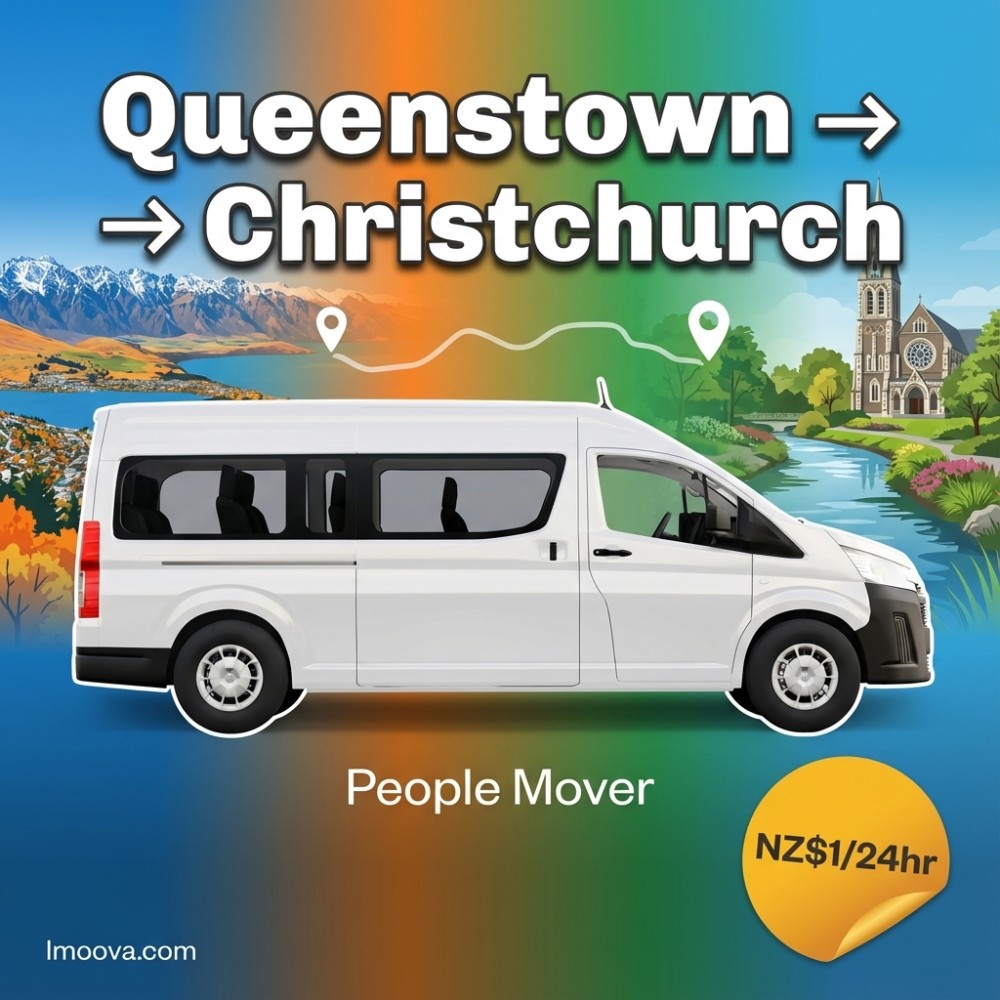 People Mover - Queenstown to Christchurch