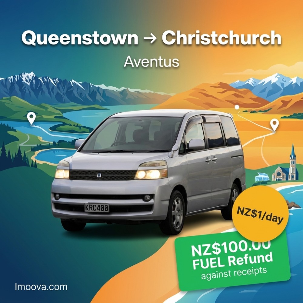 Aventus - Queenstown to Christchurch