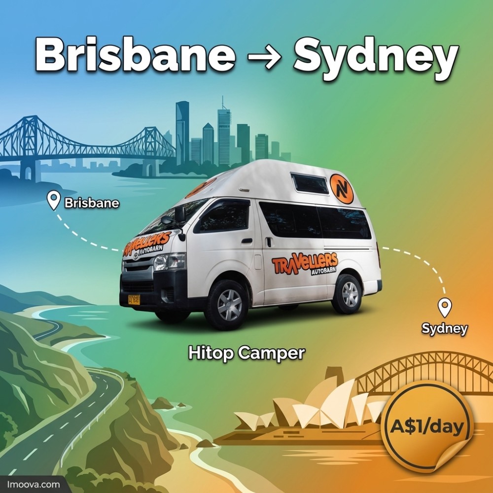 Hitop Camper - Brisbane to Sydney