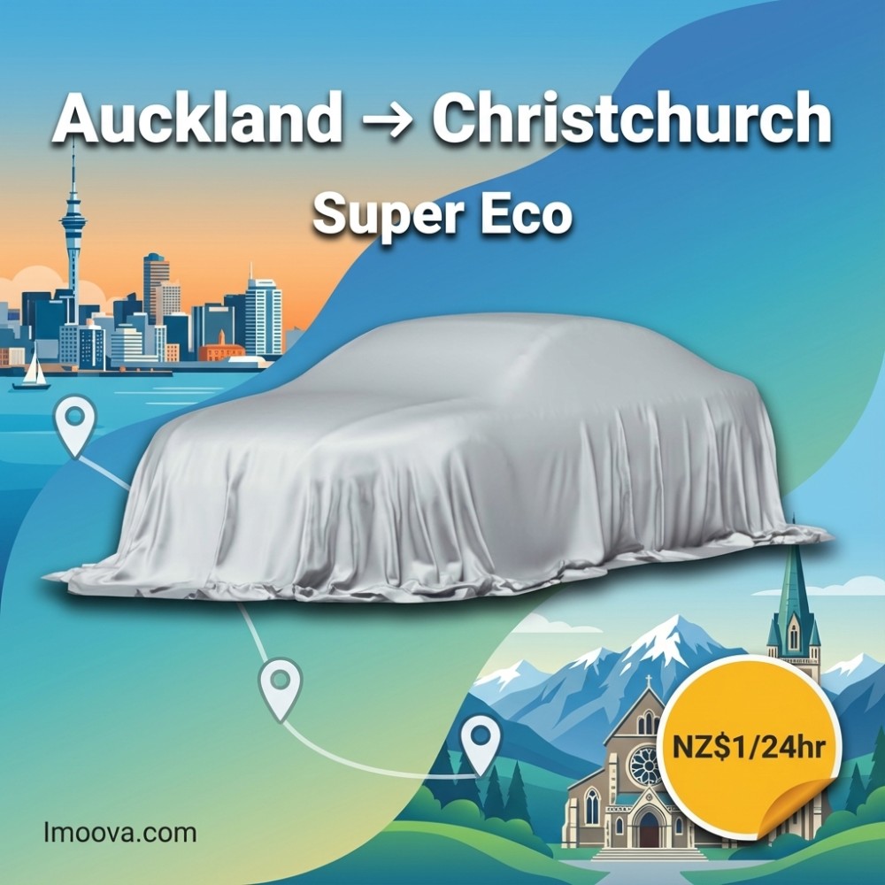Super Eco - Auckland to Christchurch