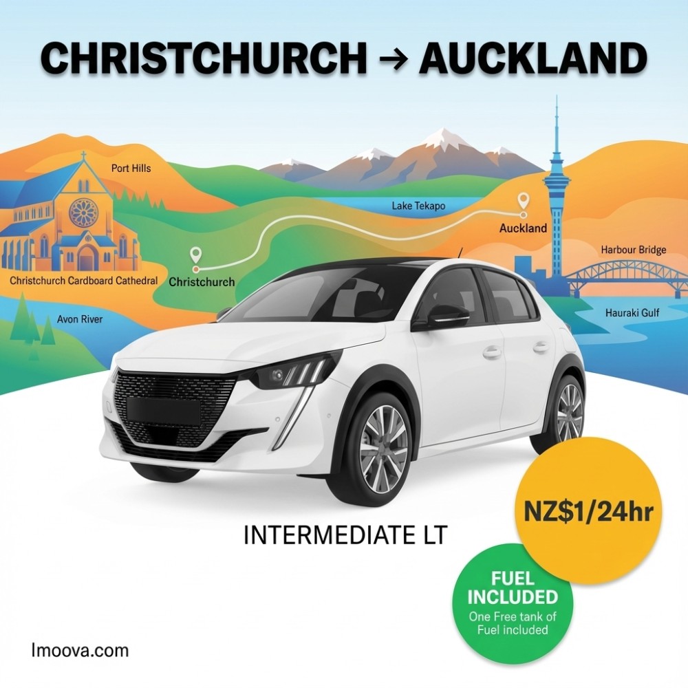 Intermediate LT - Christchurch to Auckland