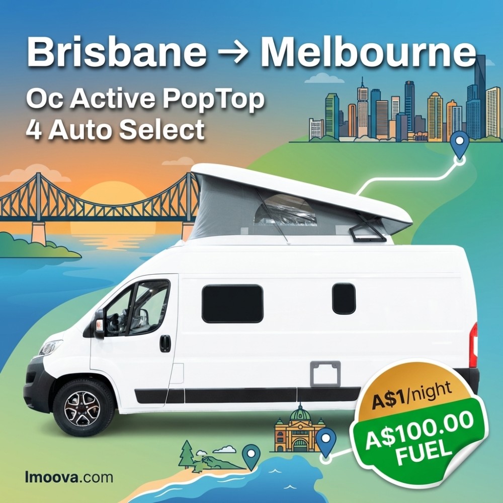 Oc Active PopTop 4 Auto Select available for relocation from Brisbane to Melbourne