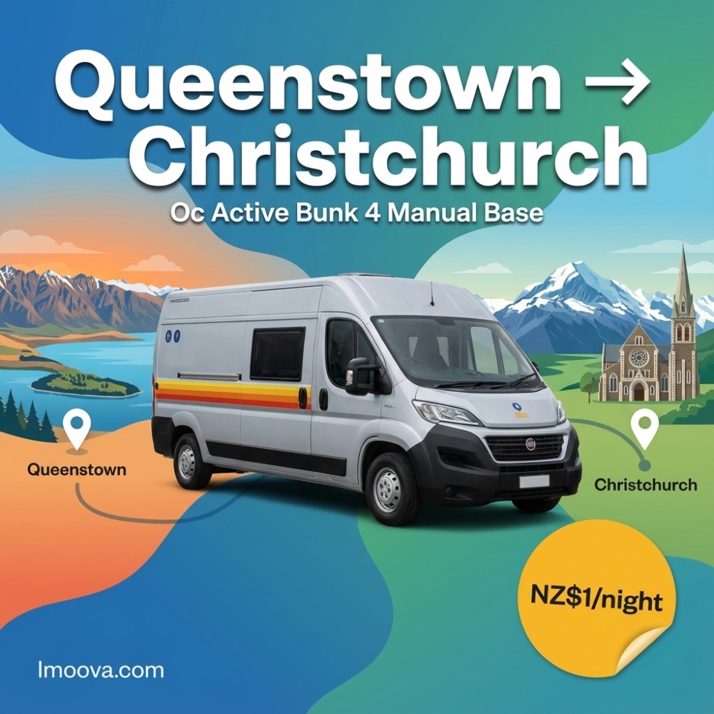 Oc Active Bunk 4 Manual Base available for relocation from Queenstown to Christchurch