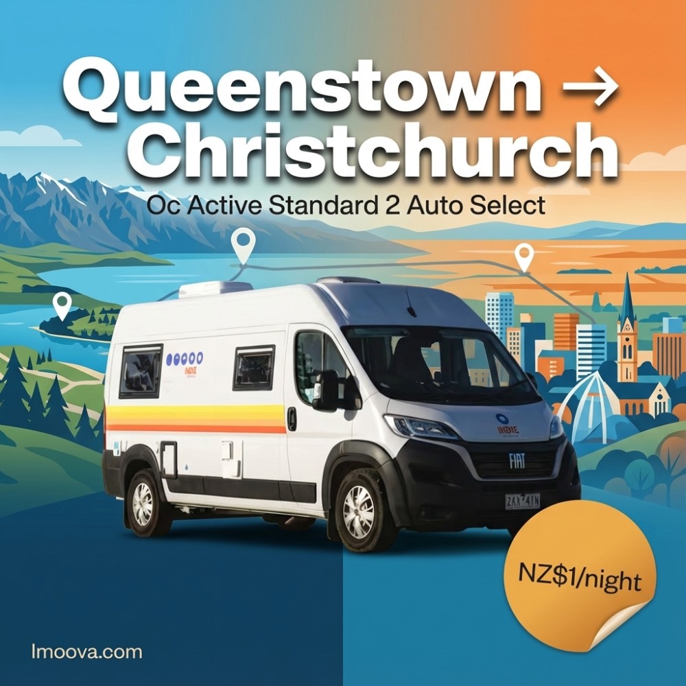 Oc Active Standard 2 Auto Select - Queenstown to Christchurch