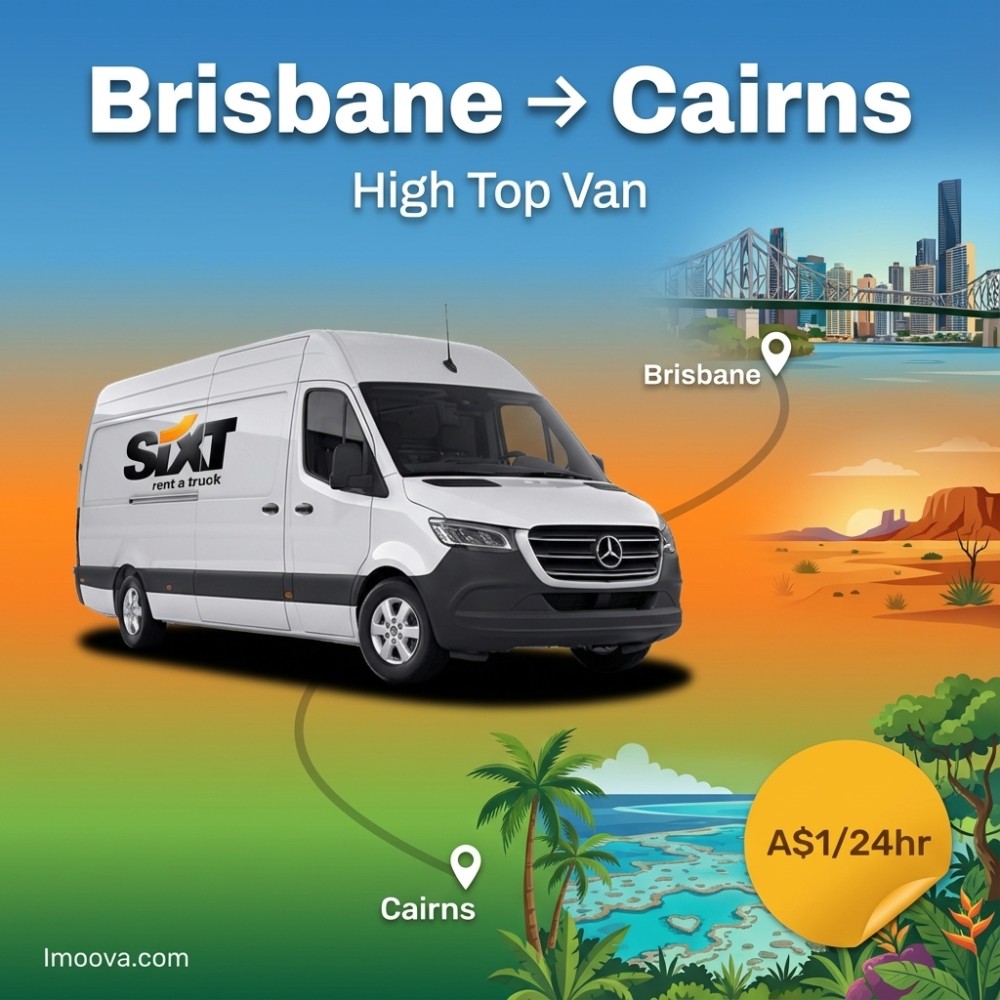 High Top Van - Brisbane to Cairns