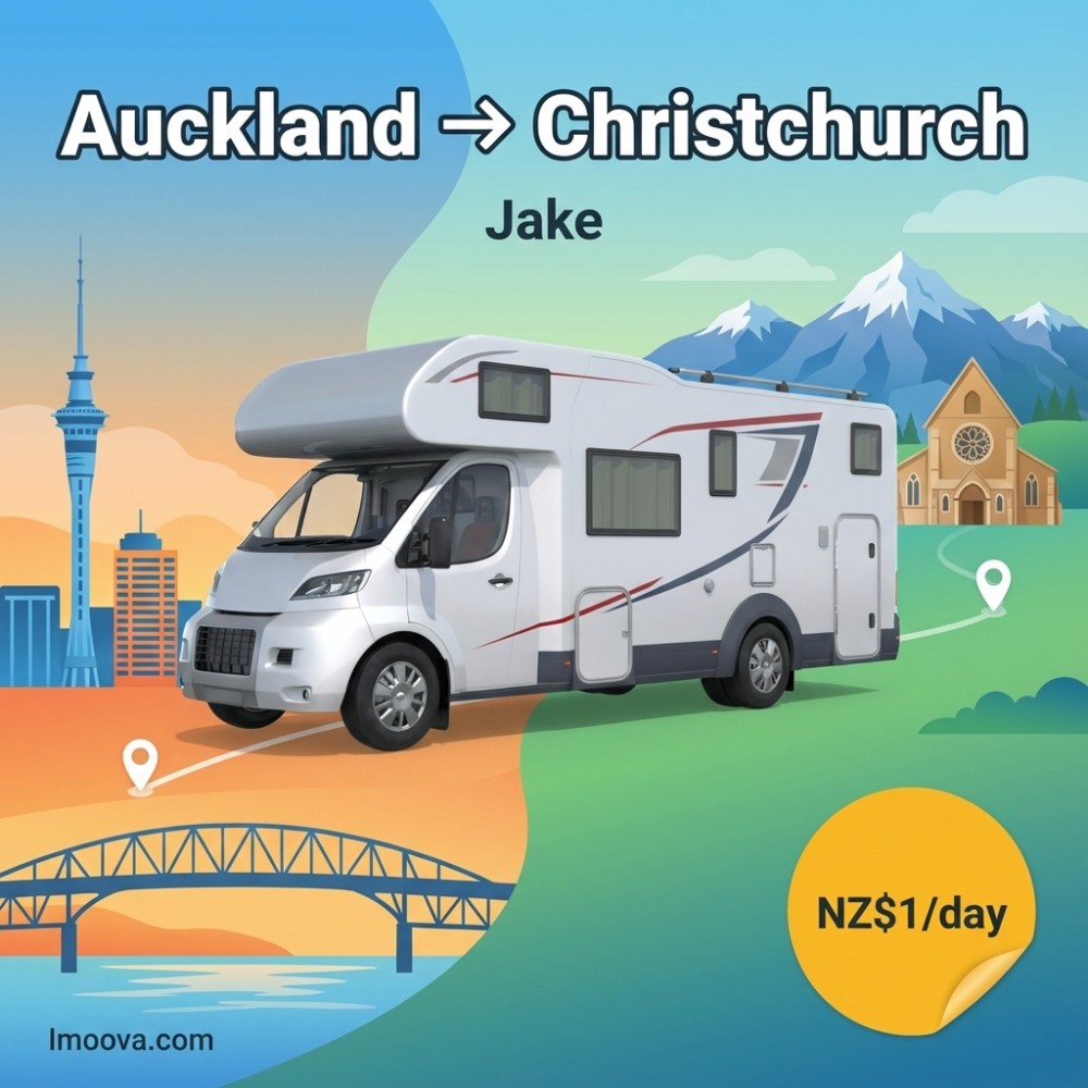 Jake - Auckland to Christchurch