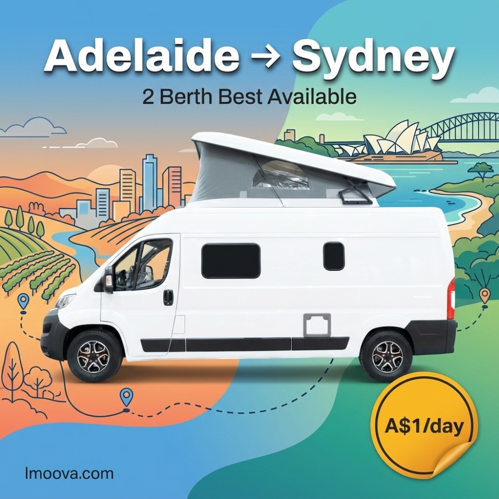 2 Berth Best Available available for relocation from Adelaide to Sydney