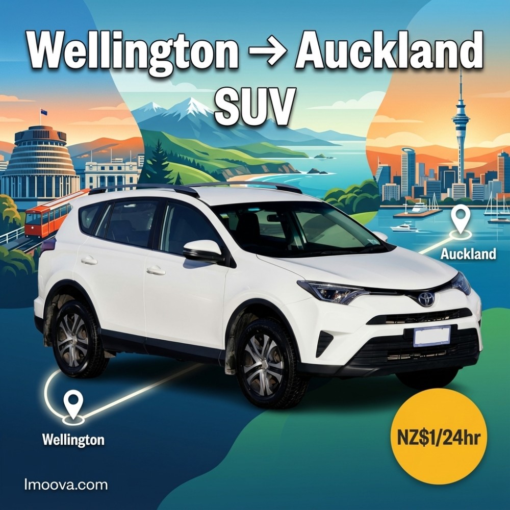 SUV - Wellington to Auckland