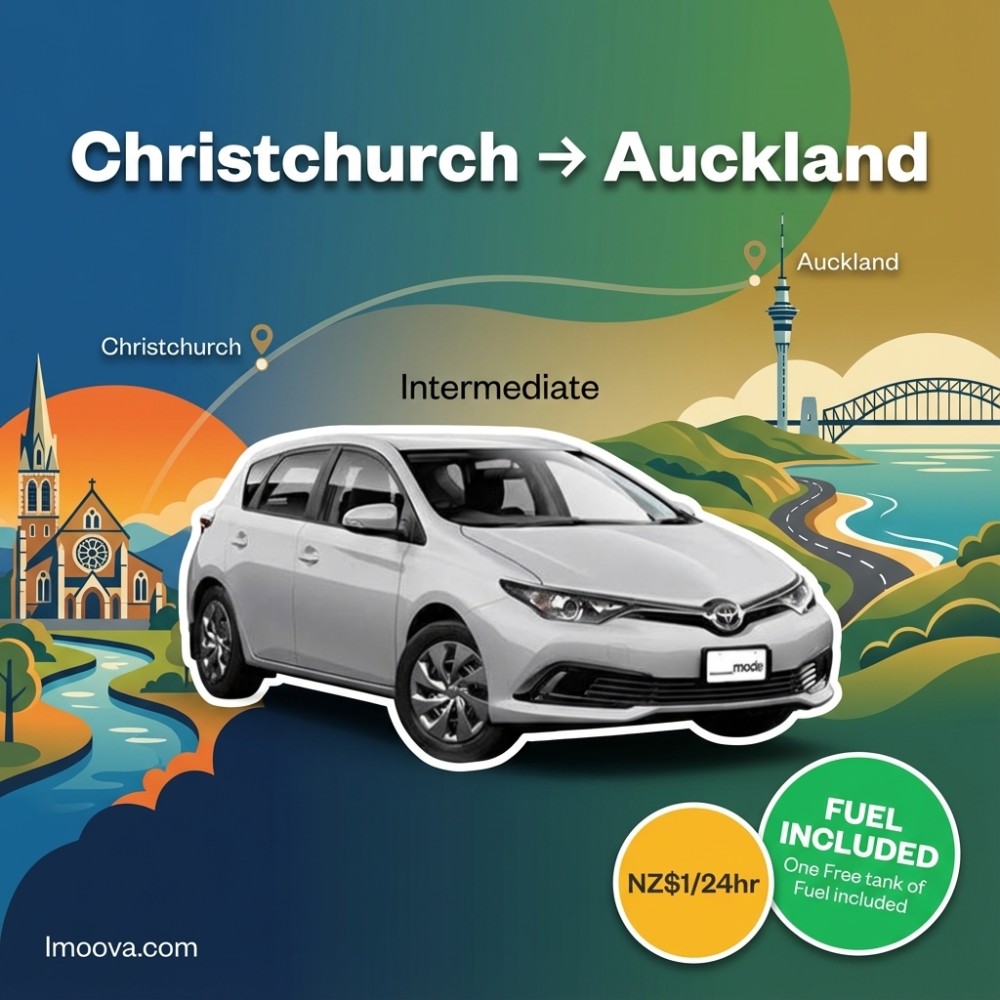 Intermediate - Christchurch to Auckland