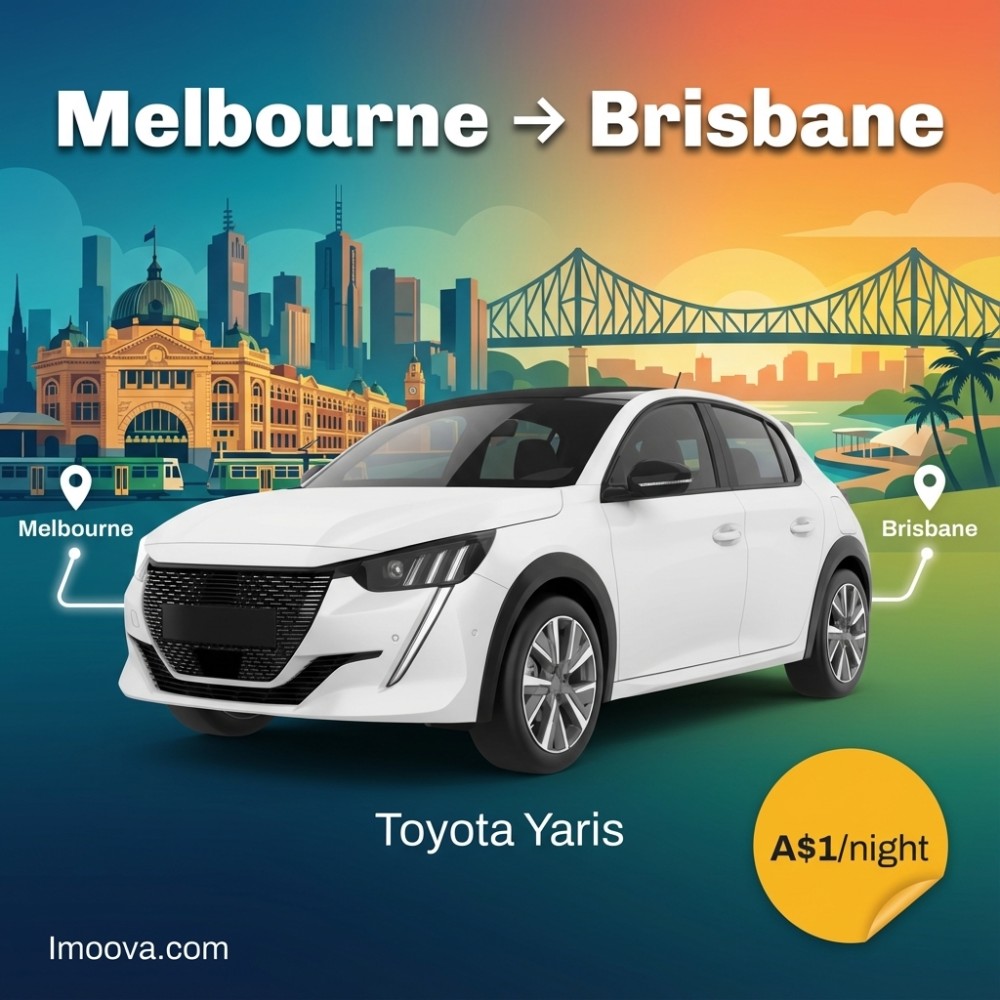 Toyota Yaris - Melbourne to Brisbane