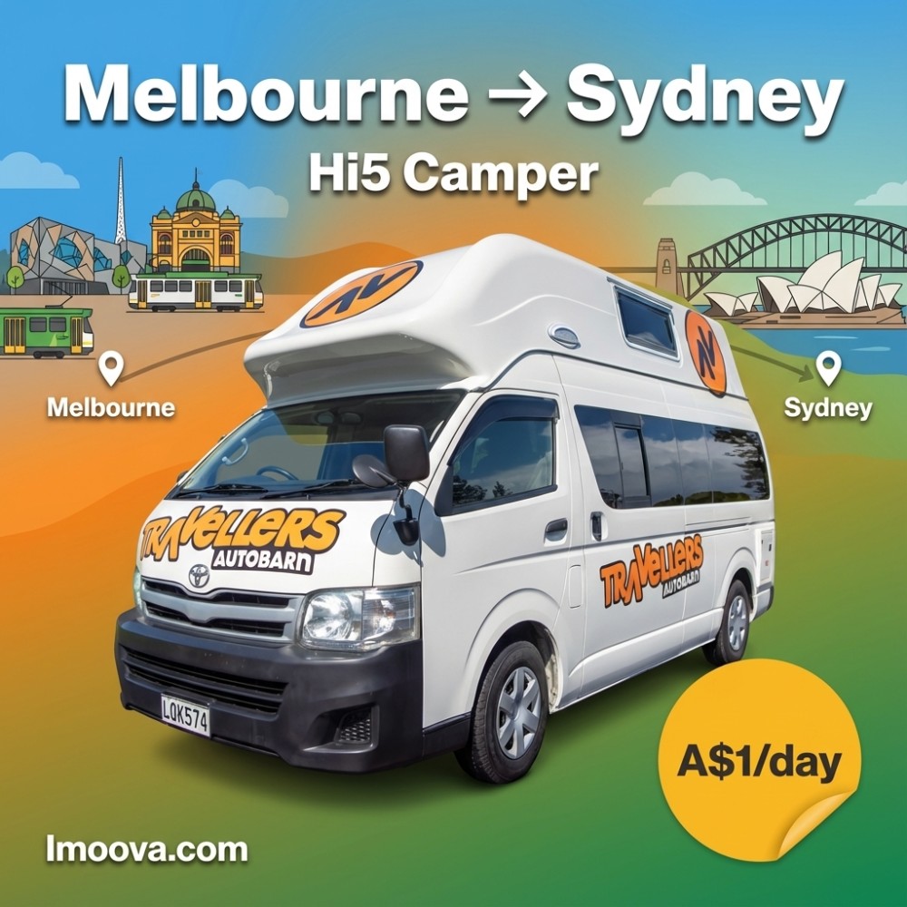 Hi5 Camper - Melbourne to Sydney