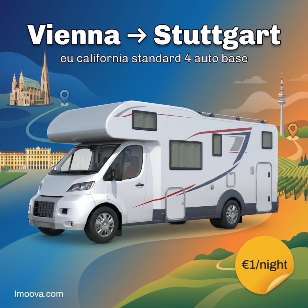 eu california standard 4 auto base available for relocation from Vienna to Stuttgart