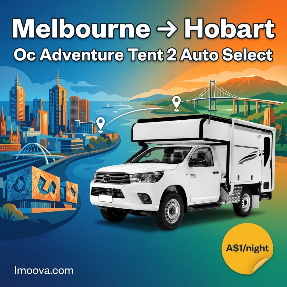 Oc Adventure Tent 2 Auto Select available for relocation from Melbourne to Hobart