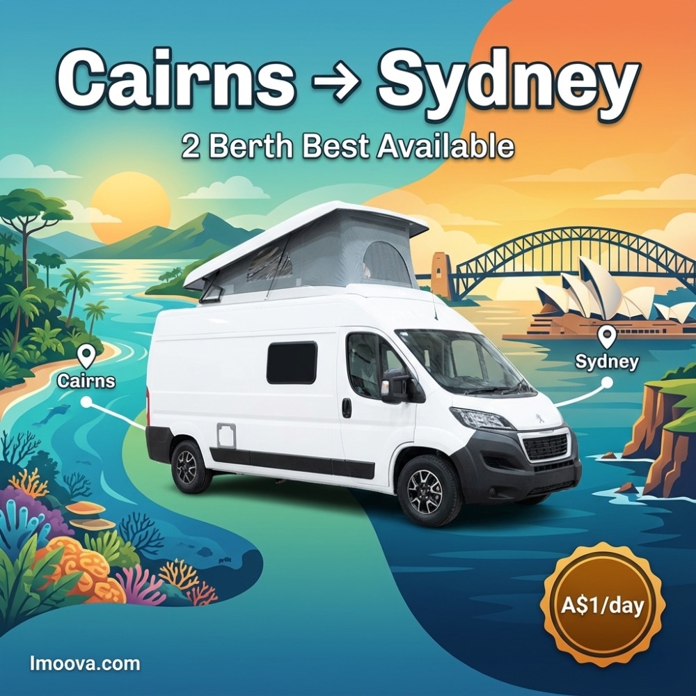 2 Berth Best Available - Cairns to Sydney