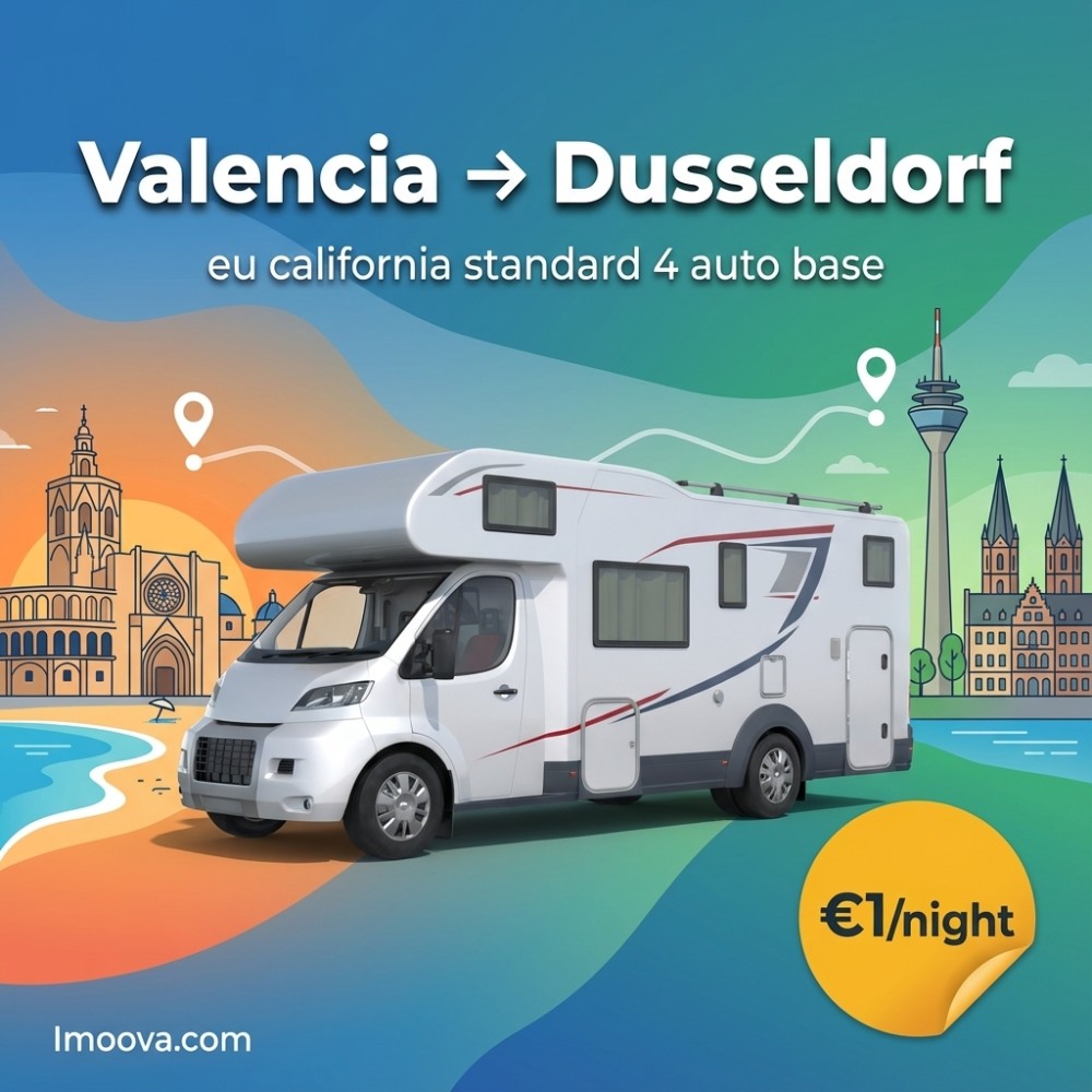 eu california standard 4 auto base - Valencia to Dusseldorf