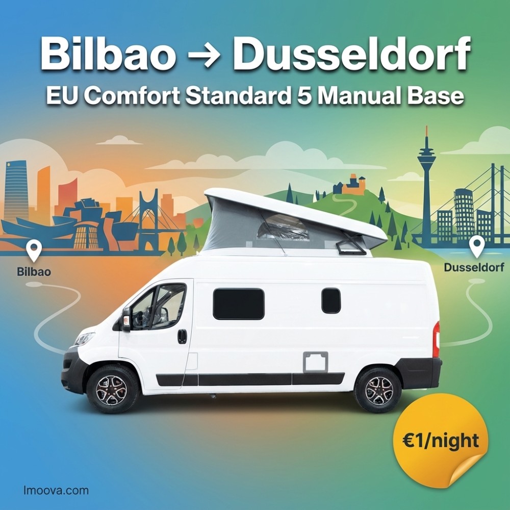 EU Comfort Standard 5 Manual Base available for relocation from Bilbao to Dusseldorf