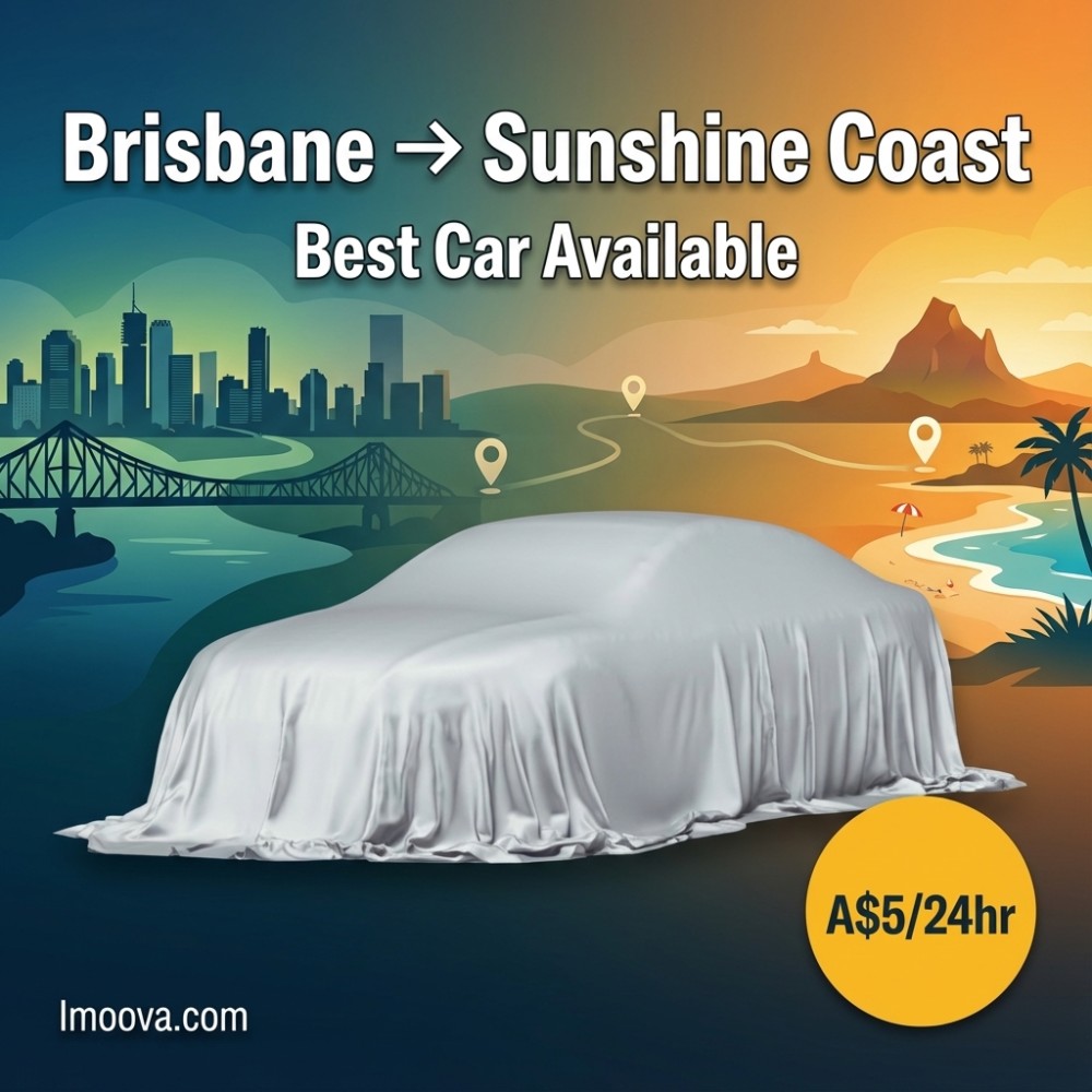 Best Car Available available for relocation from Brisbane to Sunshine Coast