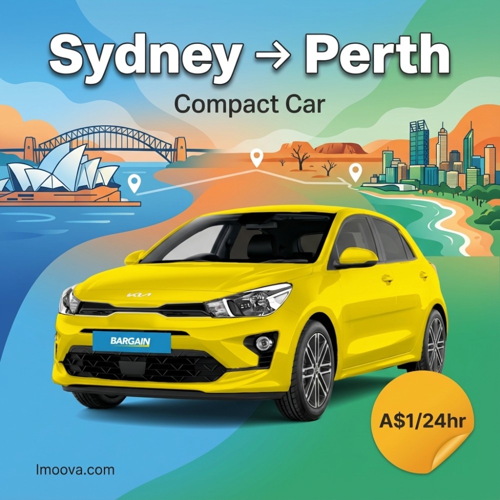 Compact Car available for relocation from Sydney to Perth