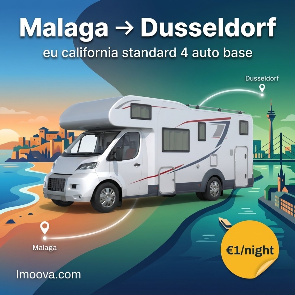 eu california standard 4 auto base available for relocation from Malaga to Dusseldorf