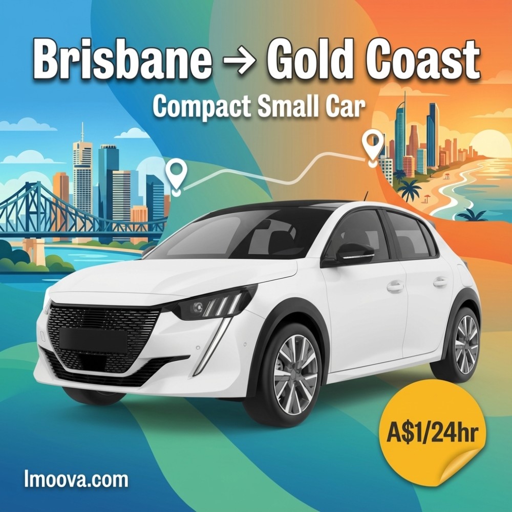 Compact Small Car - Brisbane to Gold Coast