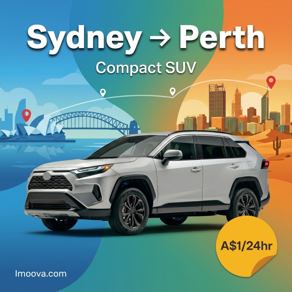 Compact SUV available for relocation from Sydney to Perth