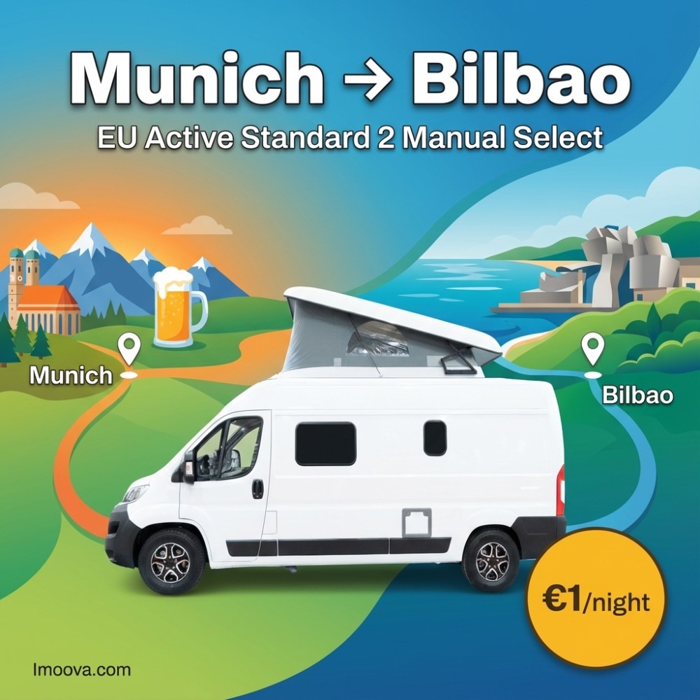 EU Active Standard 2 Manual Select available for relocation from Munich to Bilbao