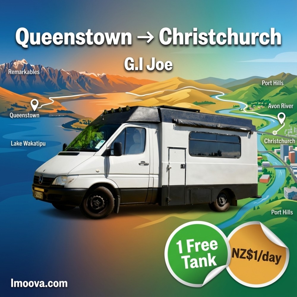 G.I Joe available for relocation from Queenstown to Christchurch