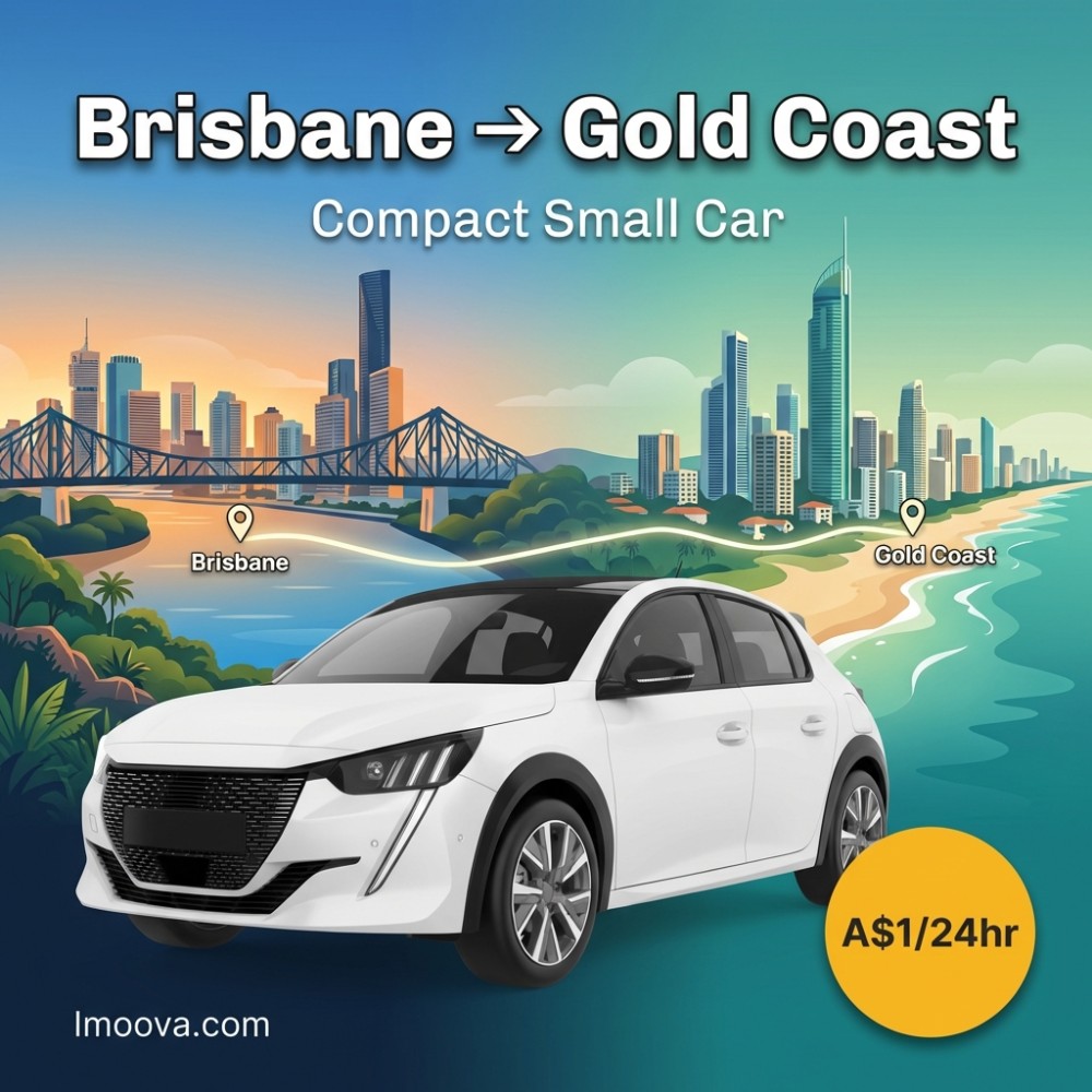 Compact Small Car available for relocation from Brisbane to Gold Coast