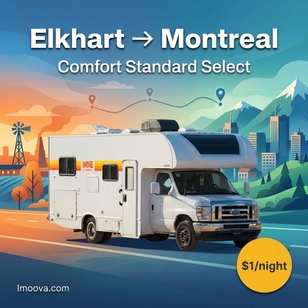 Comfort Standard Select available for relocation from Elkhart to Montreal