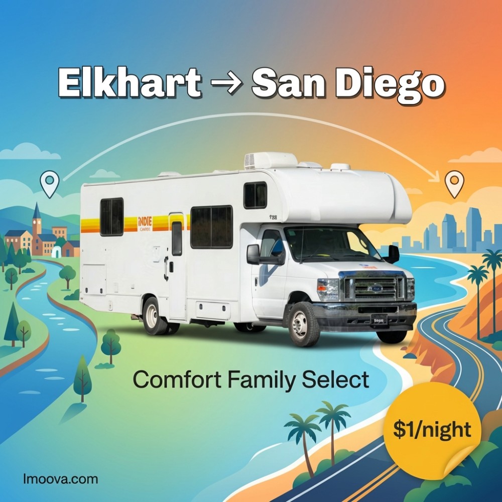 Comfort Family Select available for relocation from Elkhart to San Diego