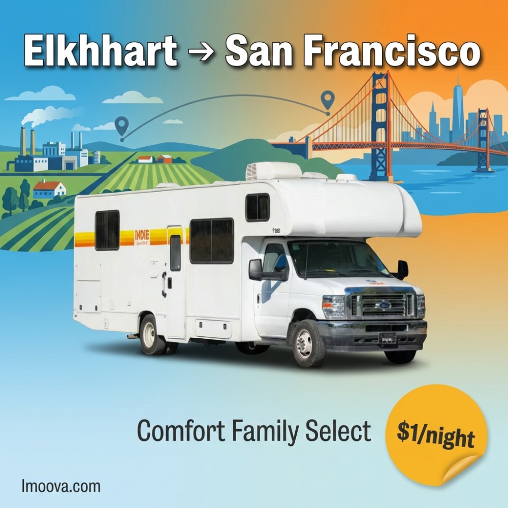 Comfort Family Select available for relocation from Elkhart to San Francisco