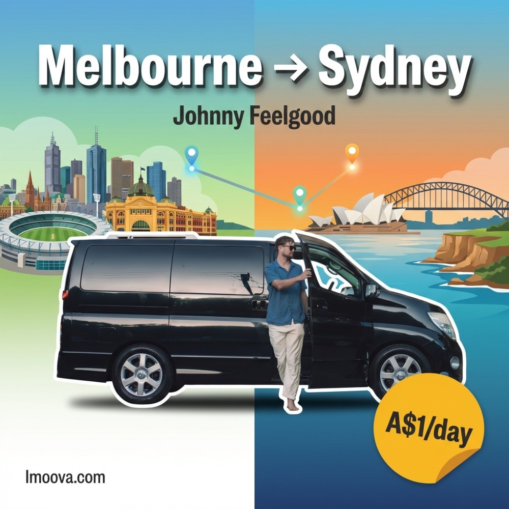 Johnny Feelgood available for relocation from Melbourne to Sydney
