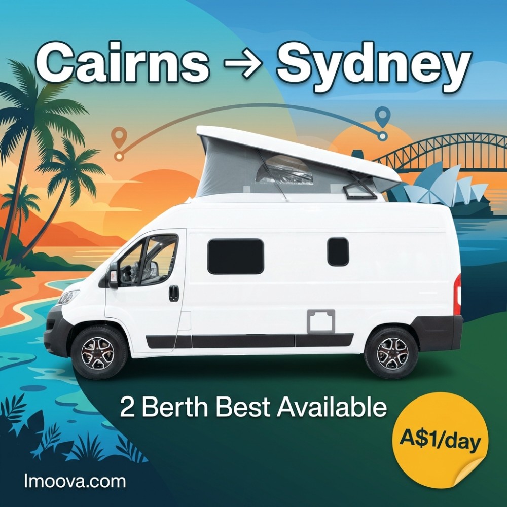 2 Berth Best Available available for relocation from Cairns to Sydney